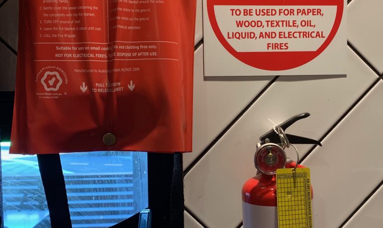 fire extinguisher test and tag